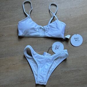 Princess Polly White Bikini